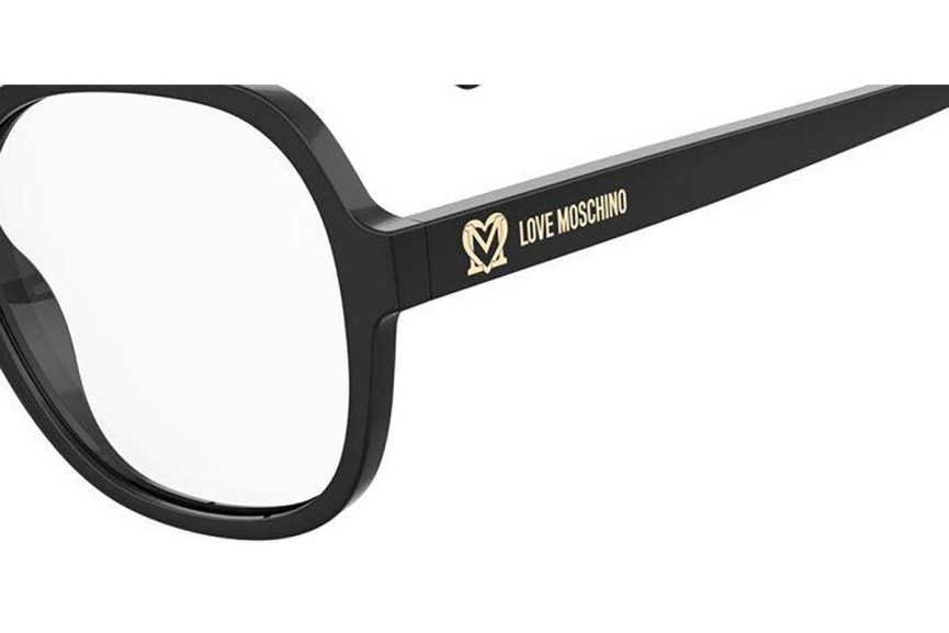 Glasögon Love Moschino MOL616 807 Runda Svart