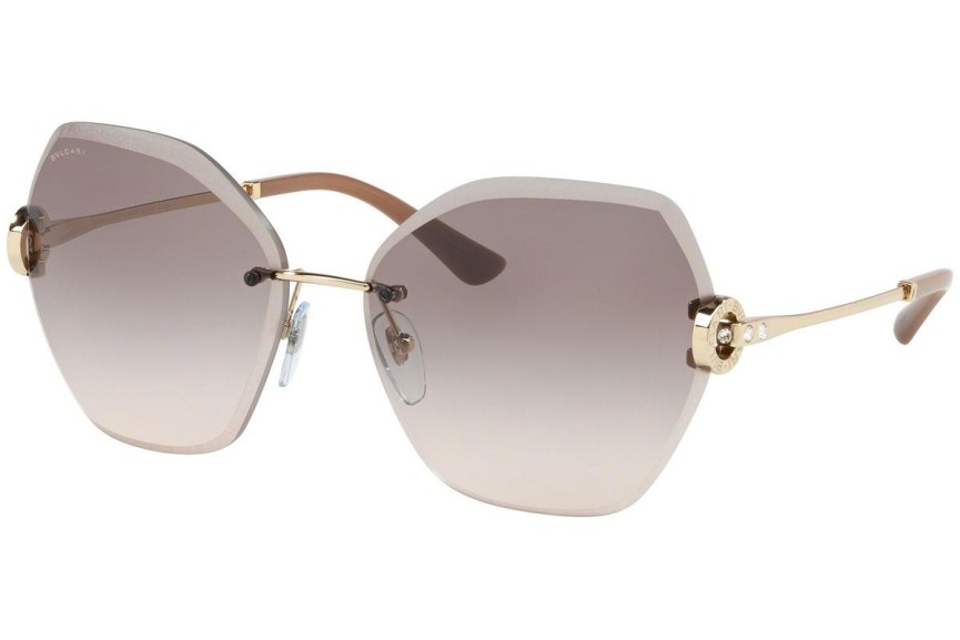 Solglasögon Bvlgari BV6105B 278/3B Oversize Guld