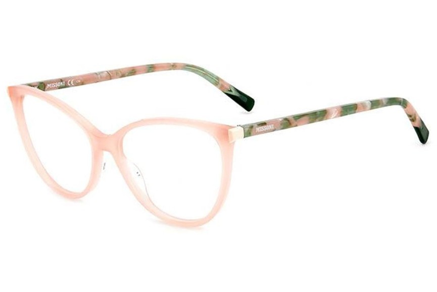 Glasögon Missoni MIS0136 47E Cat Eye Rosa