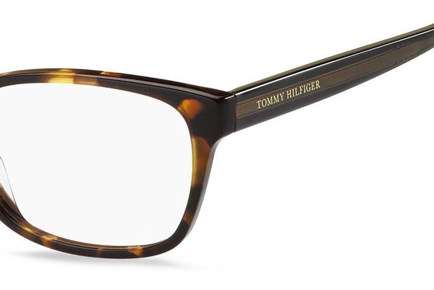 Glasögon Tommy Hilfiger TH2008 086 Rektangulära Havana