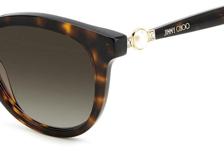 Solglasögon Jimmy Choo ANNABETH/S 086/HA Cat Eye Havana