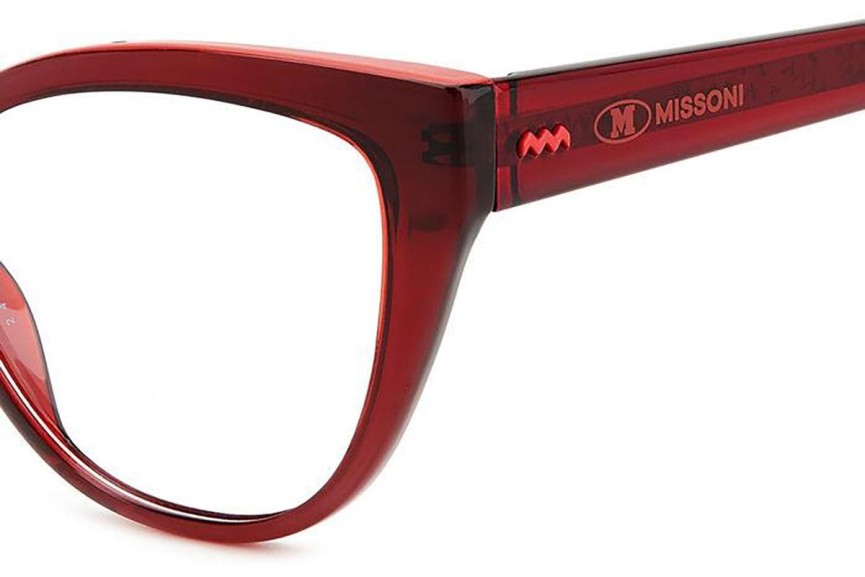 Glasögon M Missoni MMI0137 C9A Cat Eye Röd