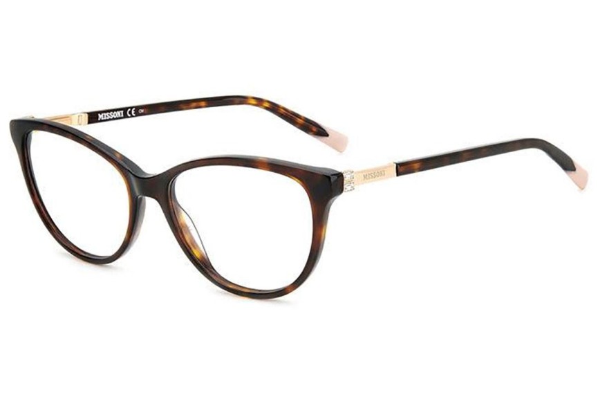 Glasögon Missoni MIS0142 086 Runda Havana