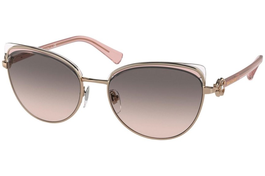 Solglasögon Bvlgari BV6158B 20143B Cat Eye Guld