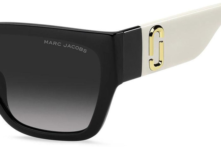 Solglasögon Marc Jacobs MARC646/S 80S/9O Fyrkantig Svart