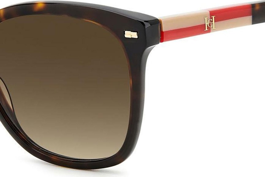 Solglasögon Carolina Herrera HER0137/S O63/HA Cat Eye Röd