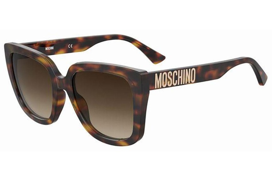 Solglasögon Moschino MOS146/S 05L/HA Fyrkantig Havana