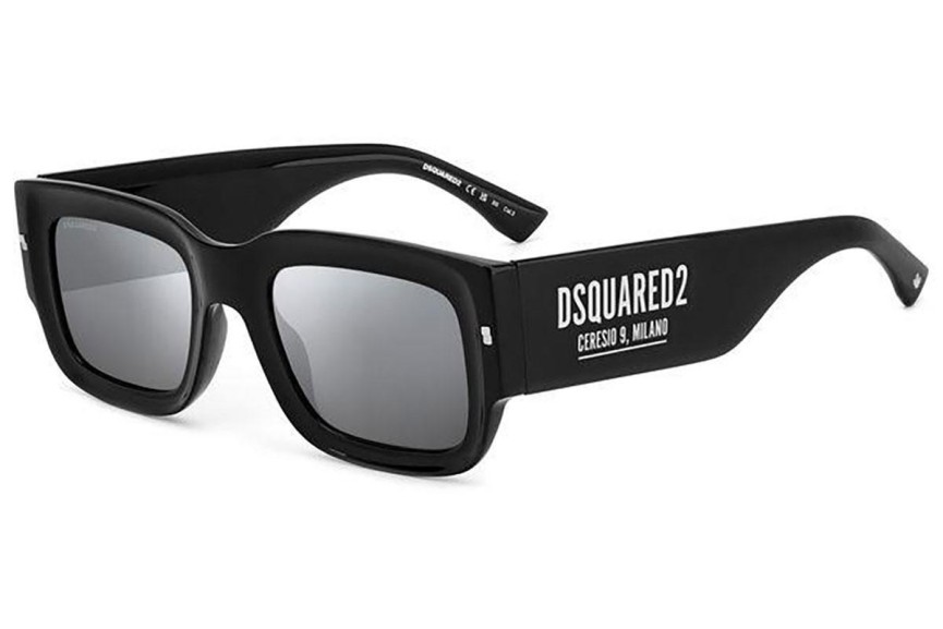 Solglasögon Dsquared2 D20089/S CSA/T4 Rektangulära Svart