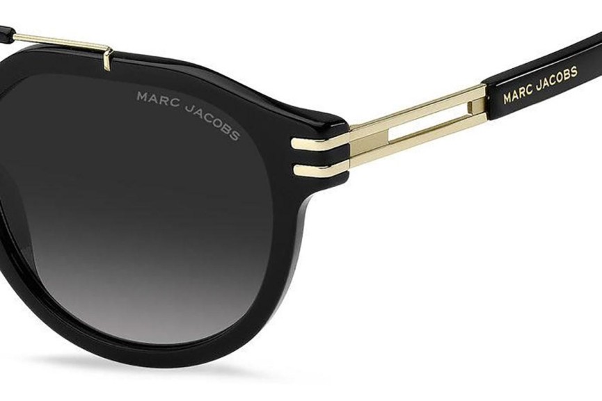 Solglasögon Marc Jacobs MARC675/S 807/9O Runda Svart