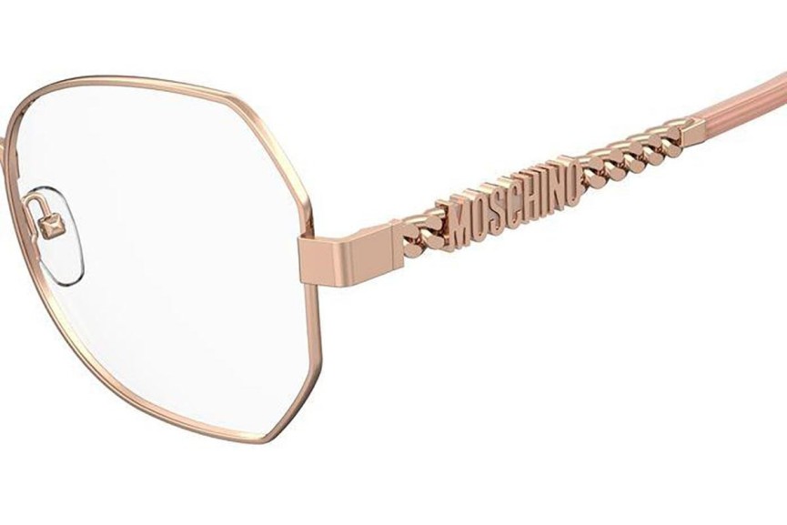 Glasögon Moschino MOS621 DDB Cat Eye Guld