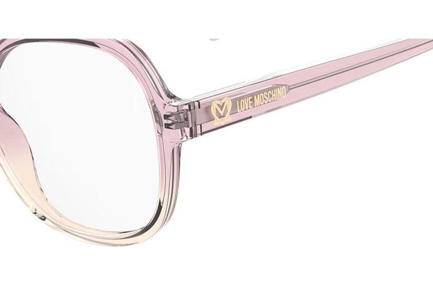 Glasögon Love Moschino MOL616 35J Runda Rosa