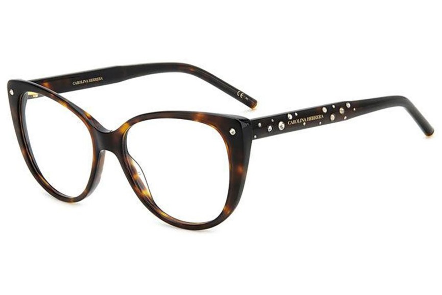 Glasögon Carolina Herrera HER0150 086 Cat Eye Havana