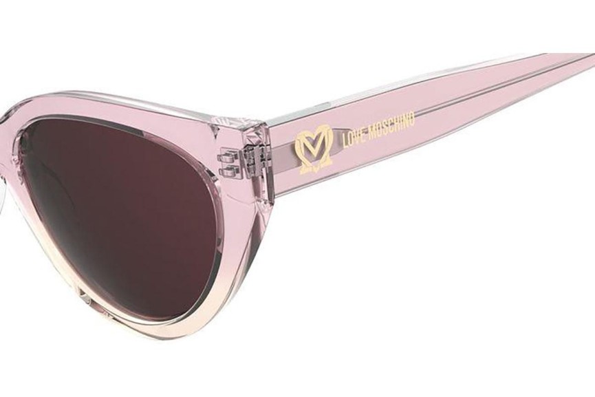 Solglasögon Love Moschino MOL064/S 35J/U1 Cat Eye Rosa