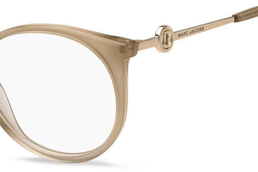 Glasögon Marc Jacobs MARC656 10A Runda Beige