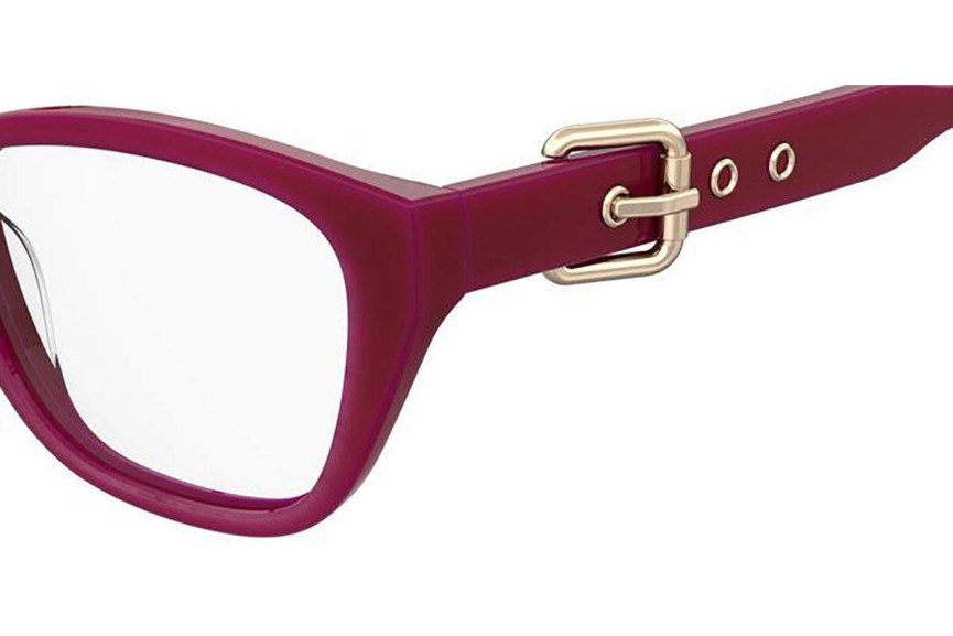 Glasögon Moschino MOS608 C9A Cat Eye Röd