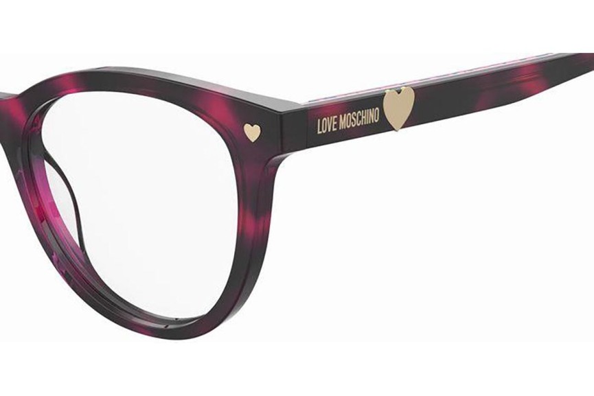 Glasögon Love Moschino MOL592 HT8 Runda Havana