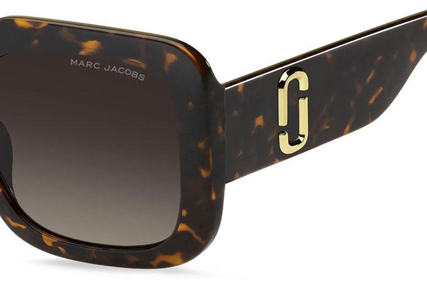 Solglasögon Marc Jacobs MARC647/S 086/HA Fyrkantig Havana