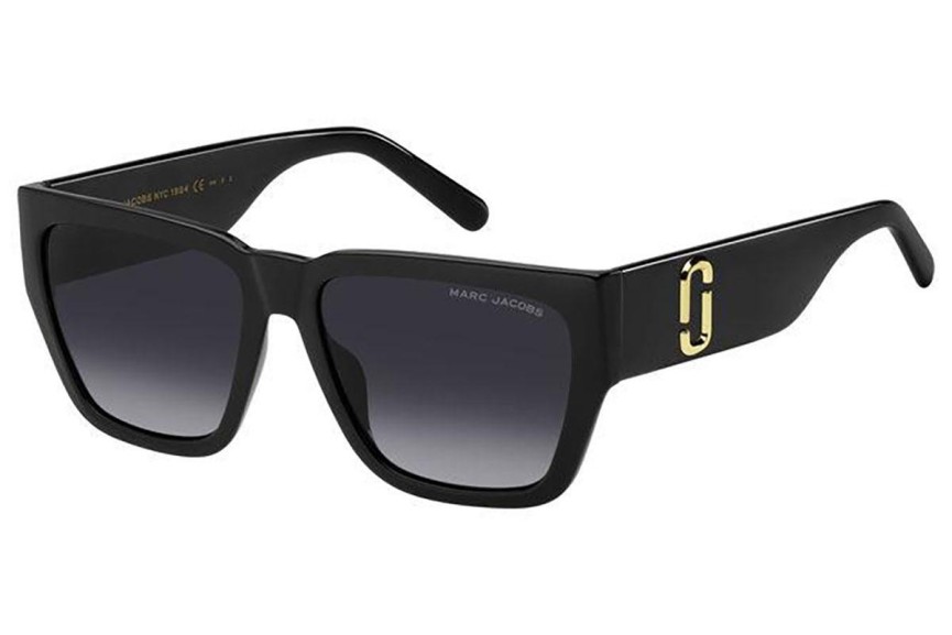 Solglasögon Marc Jacobs MARC646/S 08A/WJ Polarized Fyrkantig Svart