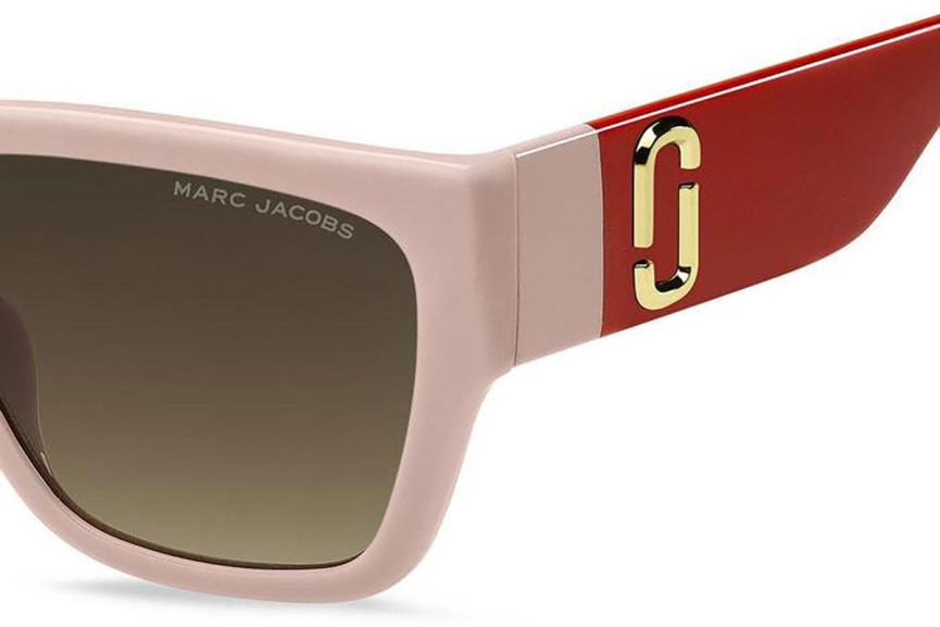 Solglasögon Marc Jacobs MARC646/S C48/HA Fyrkantig Rosa