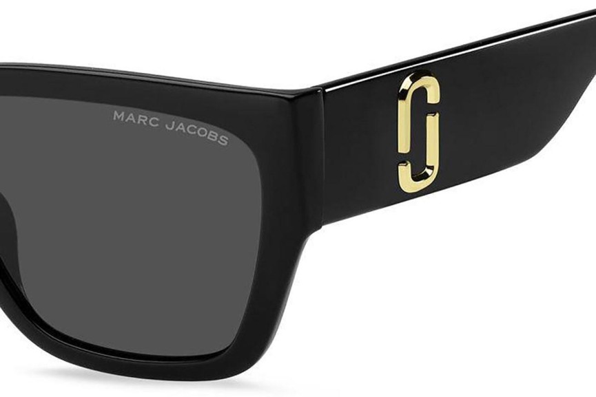 Solglasögon Marc Jacobs MARC646/S 807/IR Fyrkantig Svart