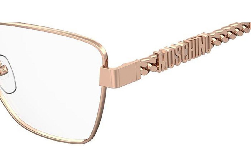 Glasögon Moschino MOS620 DDB Fyrkantig Guld