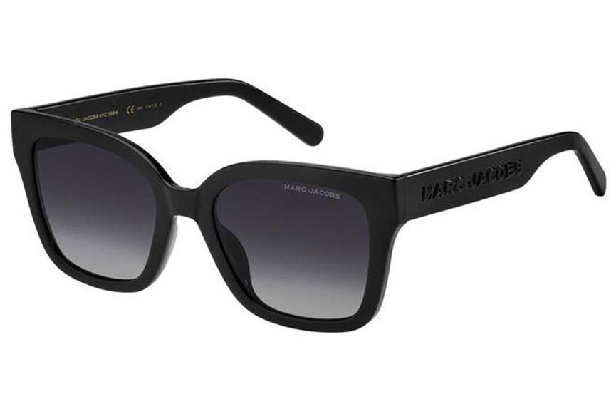 Solglasögon Marc Jacobs MARC658/S 08A/WJ Polarized Fyrkantig Svart