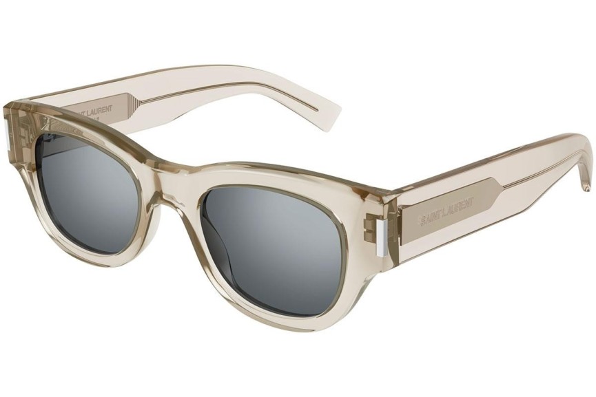 Solglasögon Saint Laurent SL573 003 Runda Beige