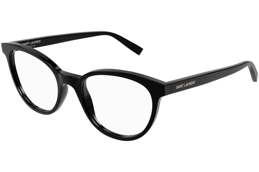 Glasögon Saint Laurent SL589 001 Runda Svart