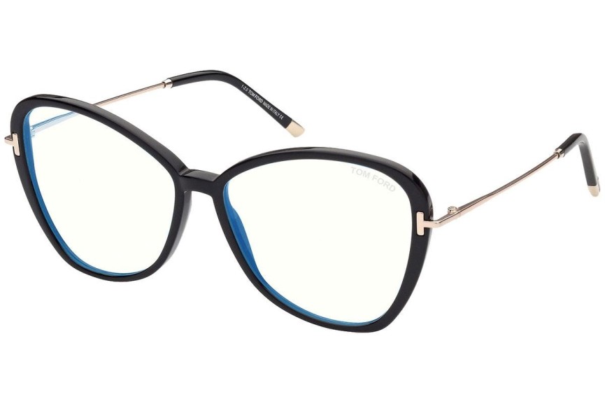 Glasögon Tom Ford FT5769-B 001 Cat Eye Svart