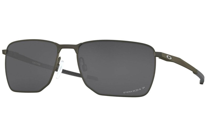 Solglasögon Oakley Ejector OO4142 414203 Polarized Fyrkantig Grå