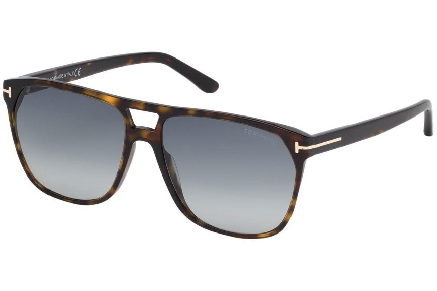 Solglasögon Tom Ford Shelton FT0679 52W Fyrkantig Havana