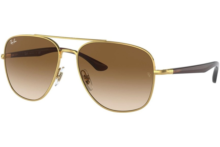 Solglasögon Ray-Ban RB3683 001/51 Pilot Guld