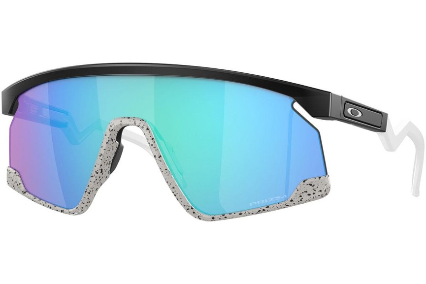 Solglasögon Oakley Bxtr OO9280-03 Enkel Lins | Shield Svart