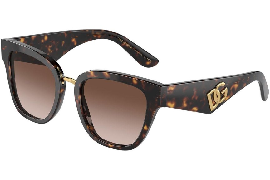 Solglasögon Dolce & Gabbana DG4437 502/13 Cat Eye Havana