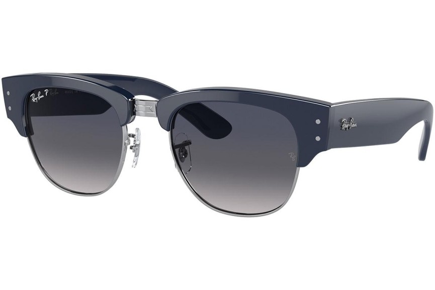 Solglasögon Ray-Ban Mega Clubmaster RB0316S 136678 Browline Blå