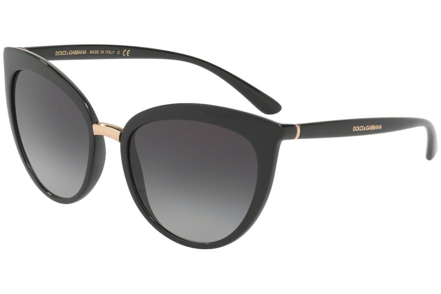 Solglasögon Dolce & Gabbana DG6113 501/8G Cat Eye Svart