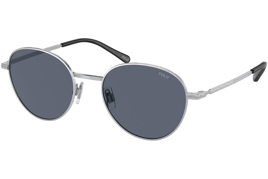 Solglasögon Polo Ralph Lauren PH3144 942387 Oval Silver