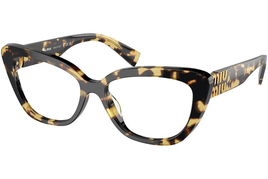 Glasögon Miu Miu MU05VV 7S01O1 Cat Eye Havana