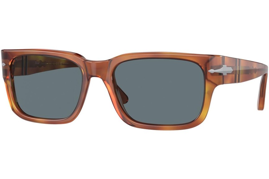 Solglasögon Persol PO3315S 96/3R Polarized Rektangulära Havana