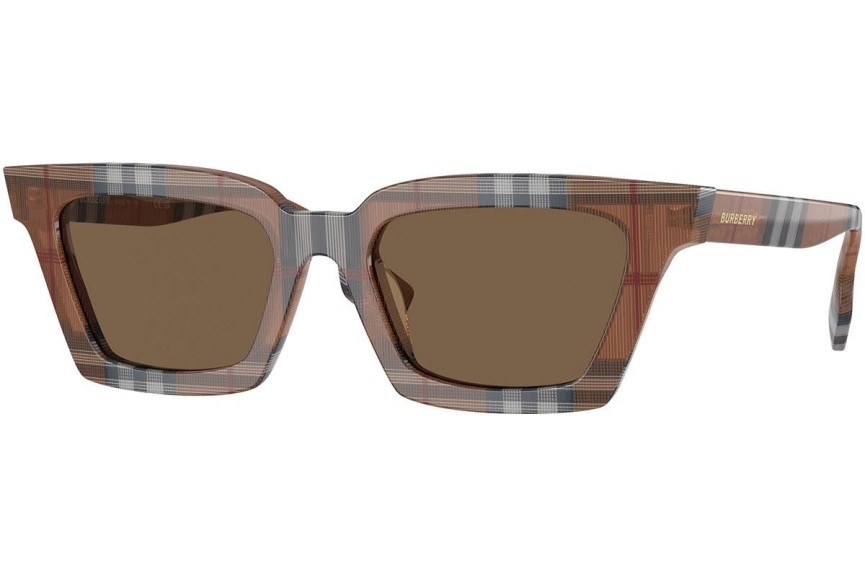 Solglasögon Burberry Briar BE4392U 396673 Fyrkantig Brun