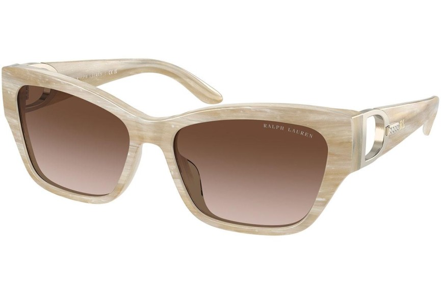 Solglasögon Ralph Lauren The Audrey RL8206U 608413 Cat Eye Beige