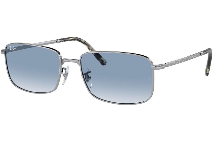 Solglasögon Ray-Ban RB3717 003/3F Rektangulära Silver