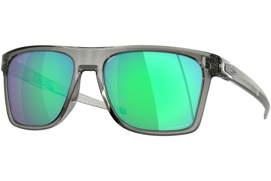 Solglasögon Oakley Leffingwell OO9100-10 Polarized Fyrkantig Grå