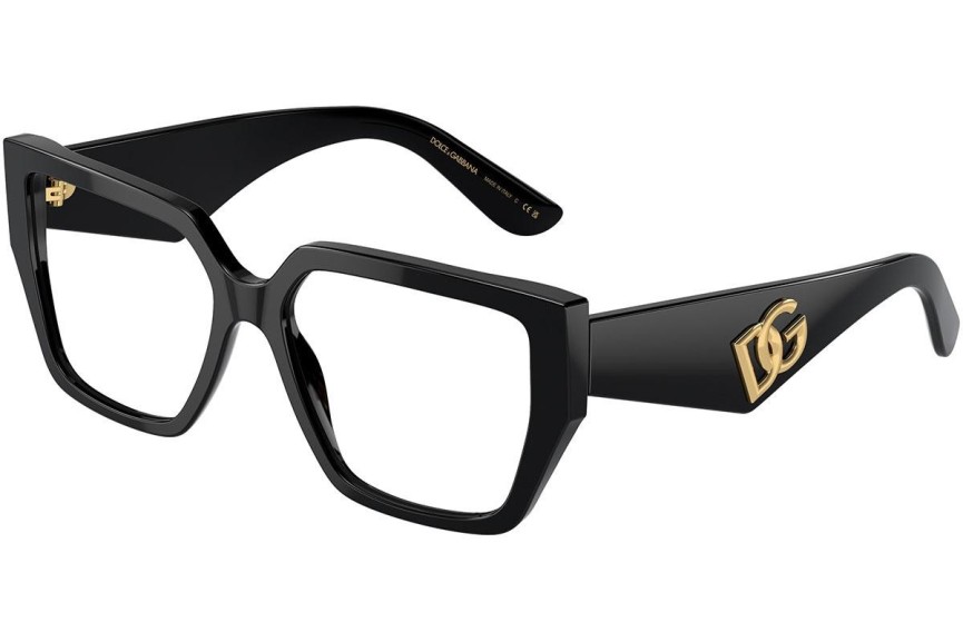 Glasögon Dolce & Gabbana DG3373 501 Fyrkantig Svart