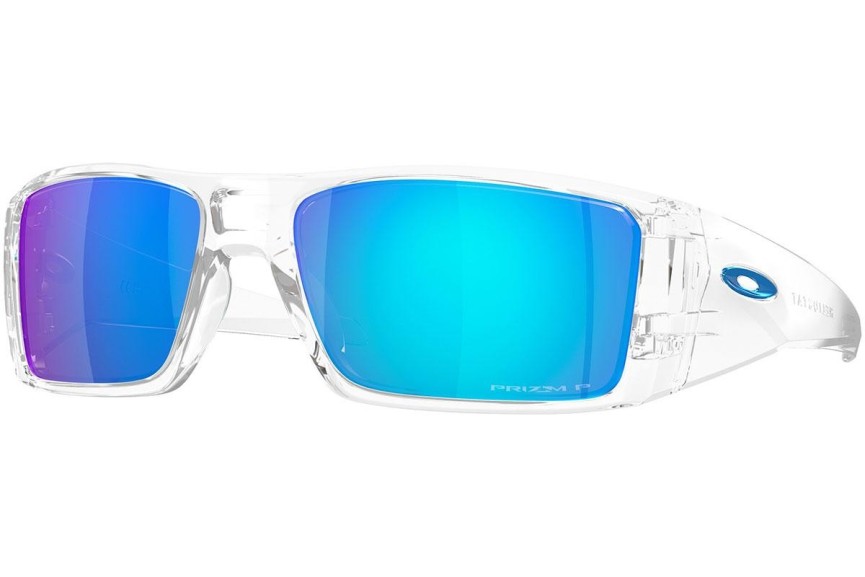 Solglasögon Oakley Heliostat OO9231-07 Polarized Rektangulära Kristall