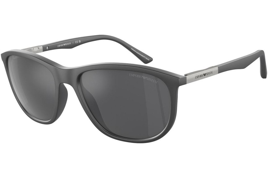 Solglasögon Emporio Armani EA4201 51266G Runda Grå