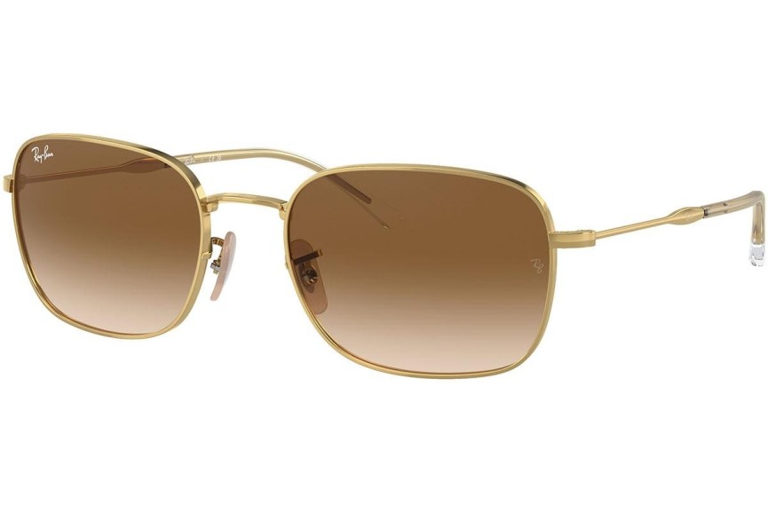 Solglasögon Ray-Ban RB3706 001/51 Rektangulära Guld