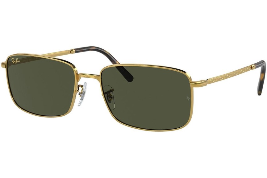 Solglasögon Ray-Ban RB3717 919631 Rektangulära Guld