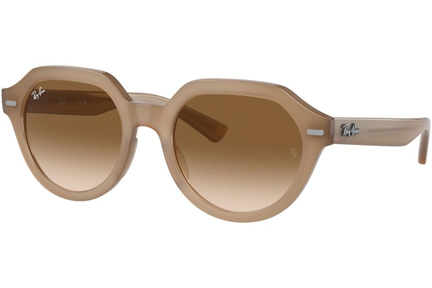 Solglasögon Ray-Ban Gina RB4399 616651 Fyrkantig Brun