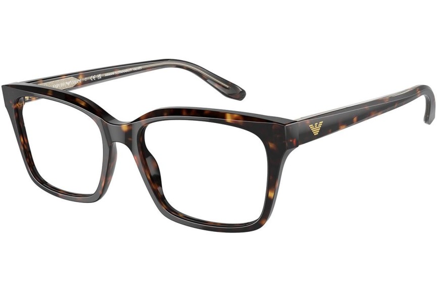 Glasögon Emporio Armani EA3219 5879 Fyrkantig Havana